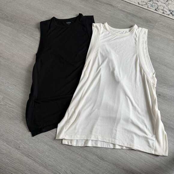 Old Navy Tops - Classic Black and White Muscle Tees for Women